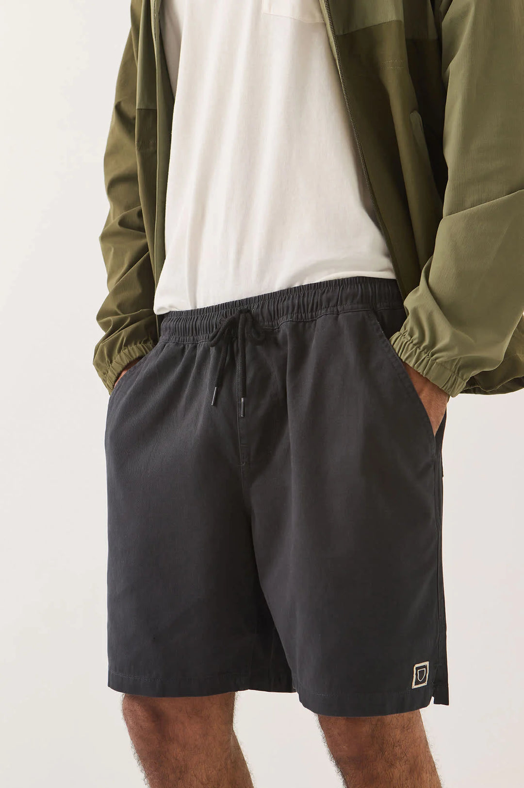 Brixton Men's Everyday Vintage Wash Short - Vintage Black - Sun Diego Boardshop