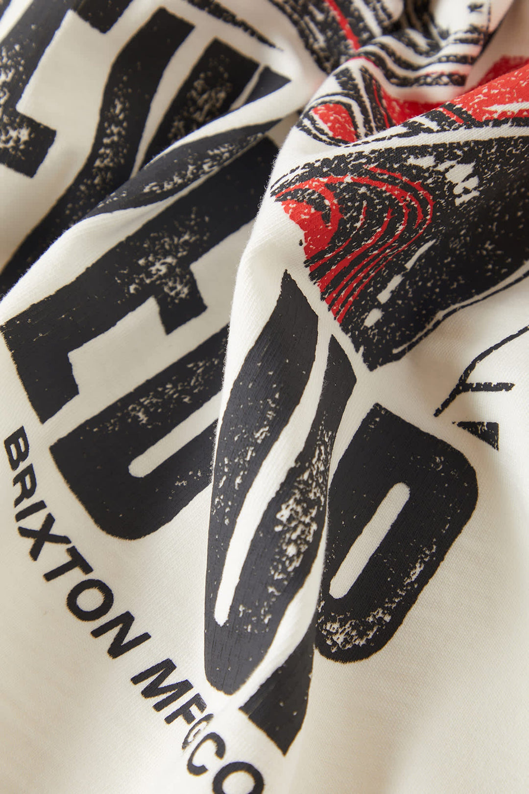 Brixton Women's Revved Up Boxy Crew T-Shirt - Off White - Sun Diego Boardshop