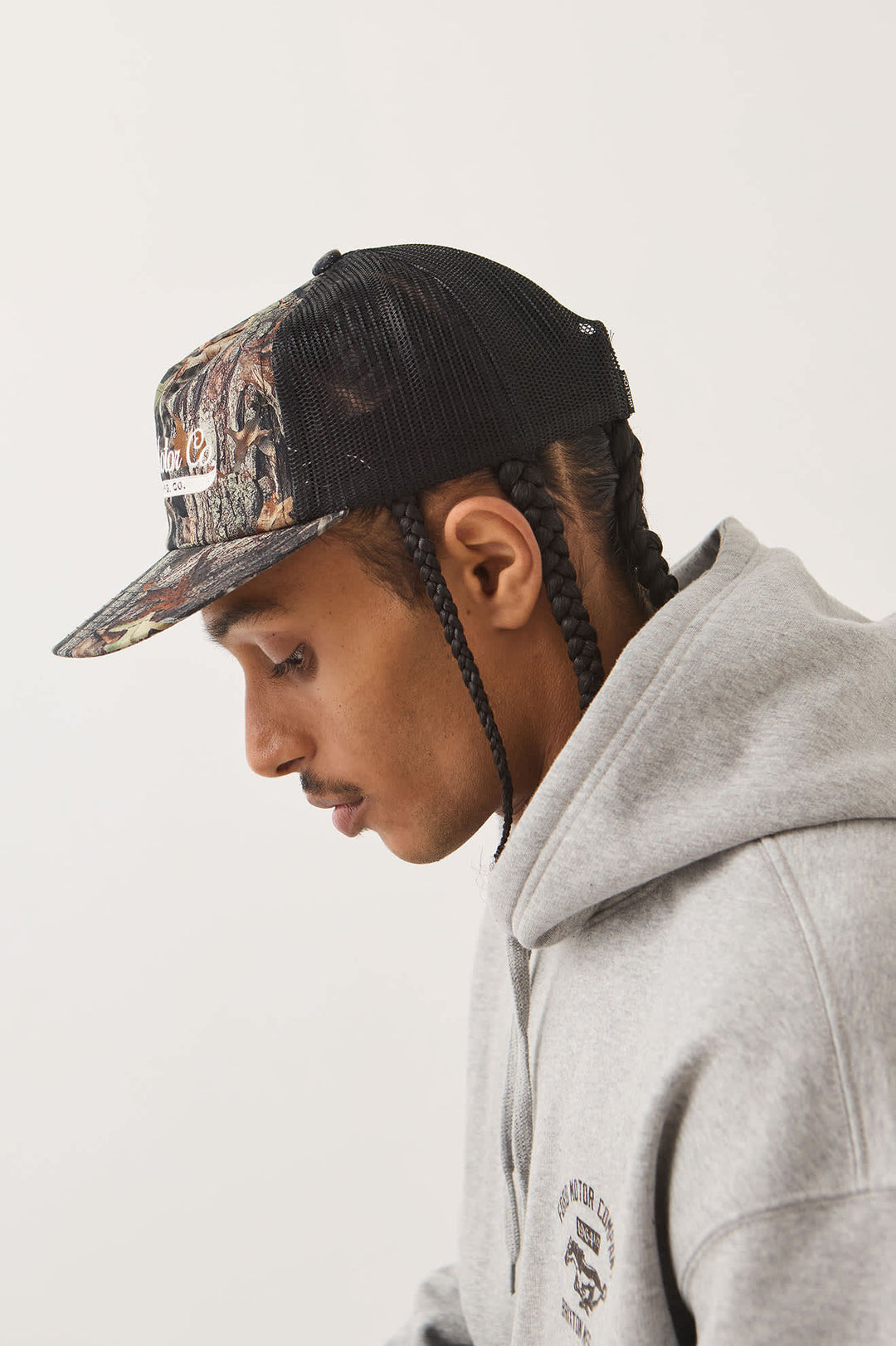 Brixton Men's Ford X Brixton Trucker Hat - Boxwood Green - Sun Diego Boardshop