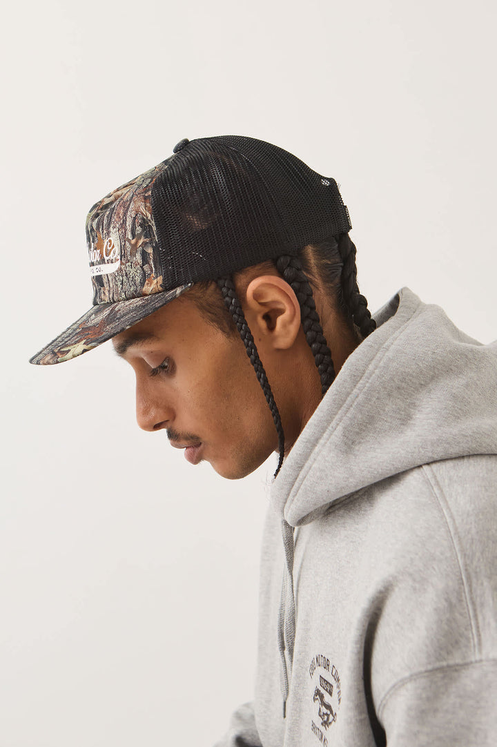 Brixton Men's Ford X Brixton Trucker Hat - Boxwood Green - Sun Diego Boardshop