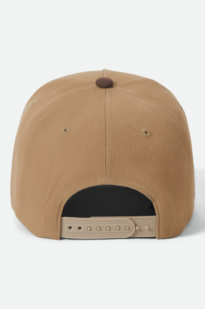 Brixton Linwood Netplus Snapback - Sand/Pinecone Brown - Sun Diego Boardshop