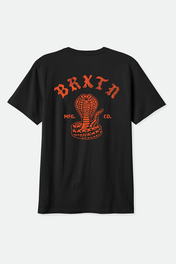 Brixton Darver Standard T-Shirt - Black