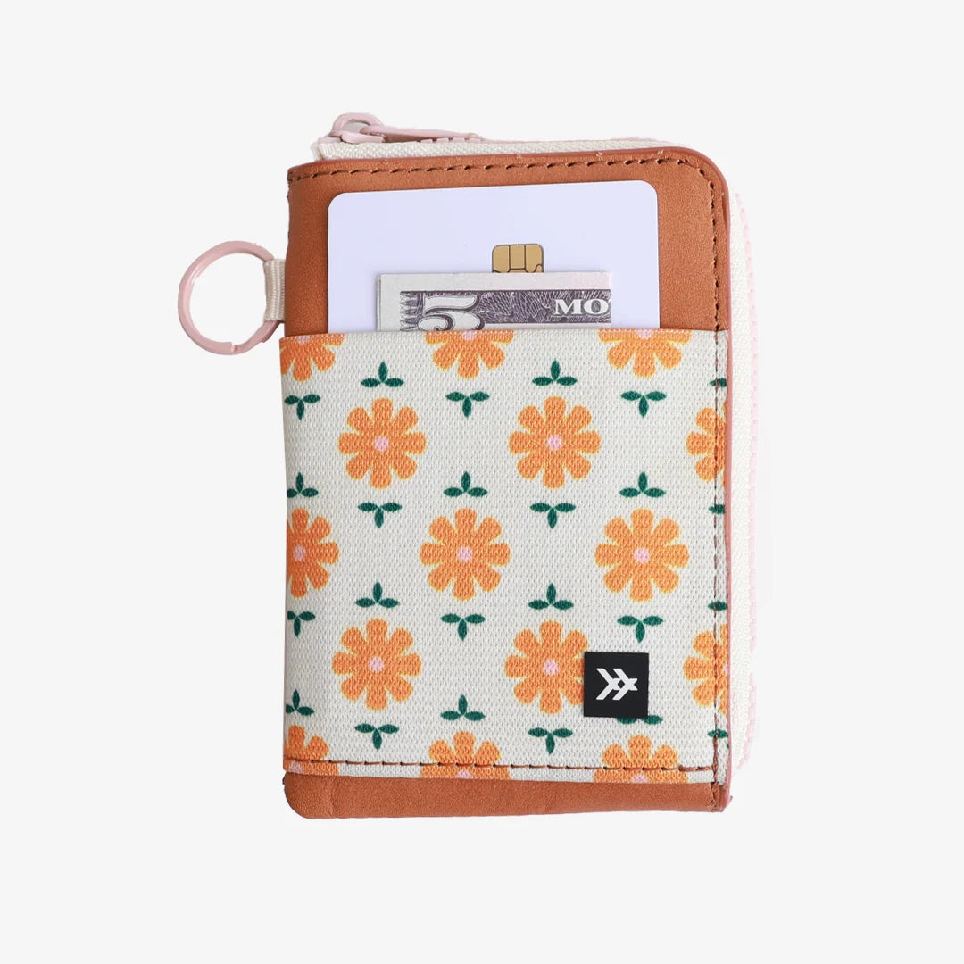 Thread Leather Zip Wallet - Daisy - Sun Diego Boardshop