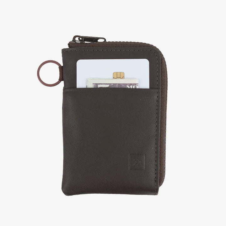 Thread Leather Zip Wallet - Chocolate - Sun Diego Boardshop
