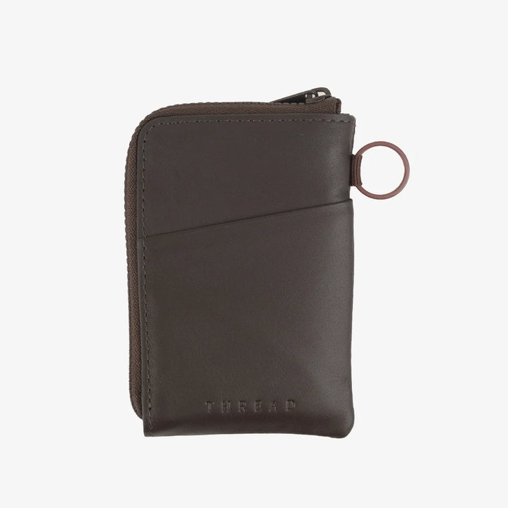 Thread Leather Zip Wallet - Chocolate - Sun Diego Boardshop