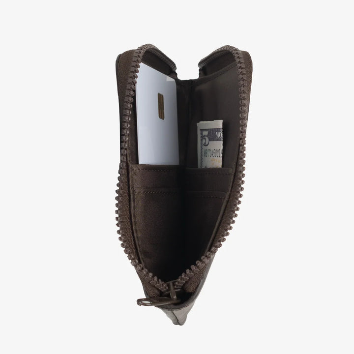 Thread Leather Zip Wallet - Chocolate - Sun Diego Boardshop