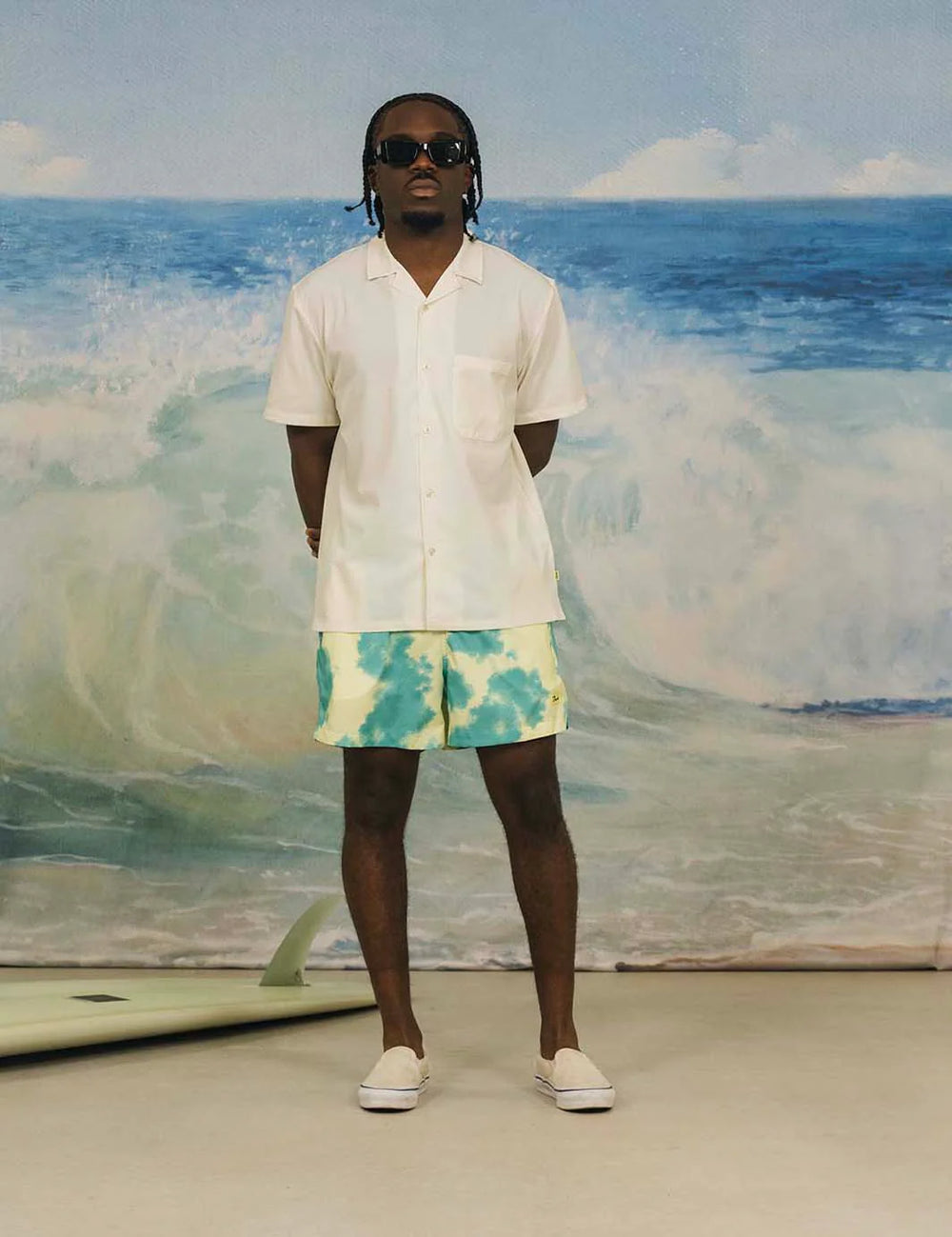 DUVIN LEMON DYE SWIM SHORT - Green - Sun Diego Boardshop