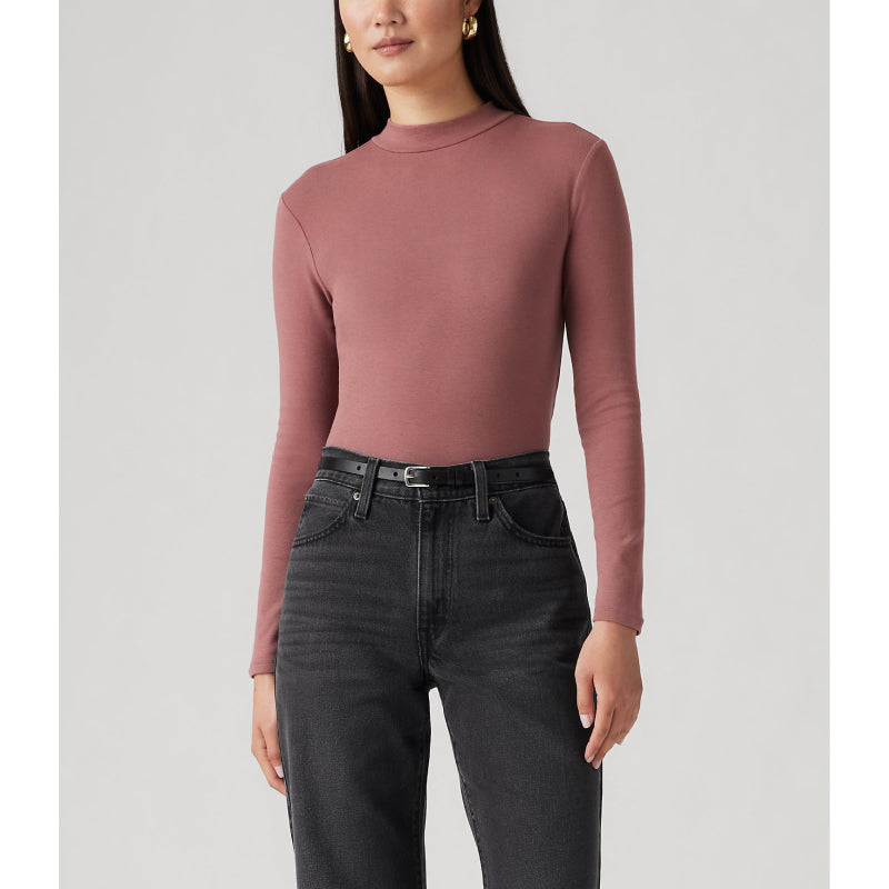 Levi Effortless Long Sleeve Top - PLUM PERFECT - Sun Diego Boardshop