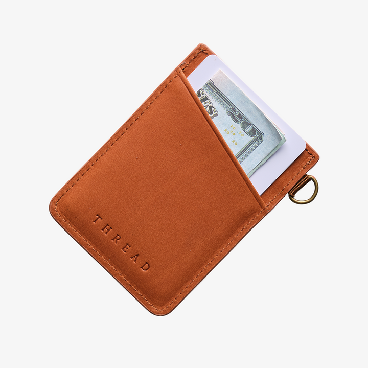 Thread Vertical Leather Wallet - Lexington - Sun Diego Boardshop