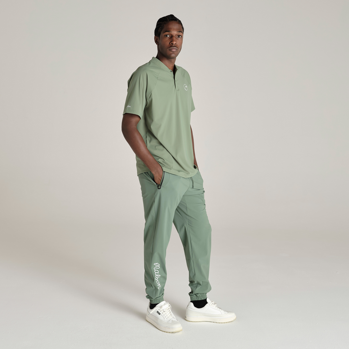 Malbon Golf Performance Nylon Tech Pant - FOREST - Sun Diego Boardshop