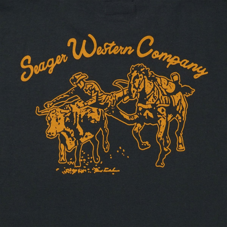Seager Los Rios Tee - Vintage Black - Sun Diego Boardshop