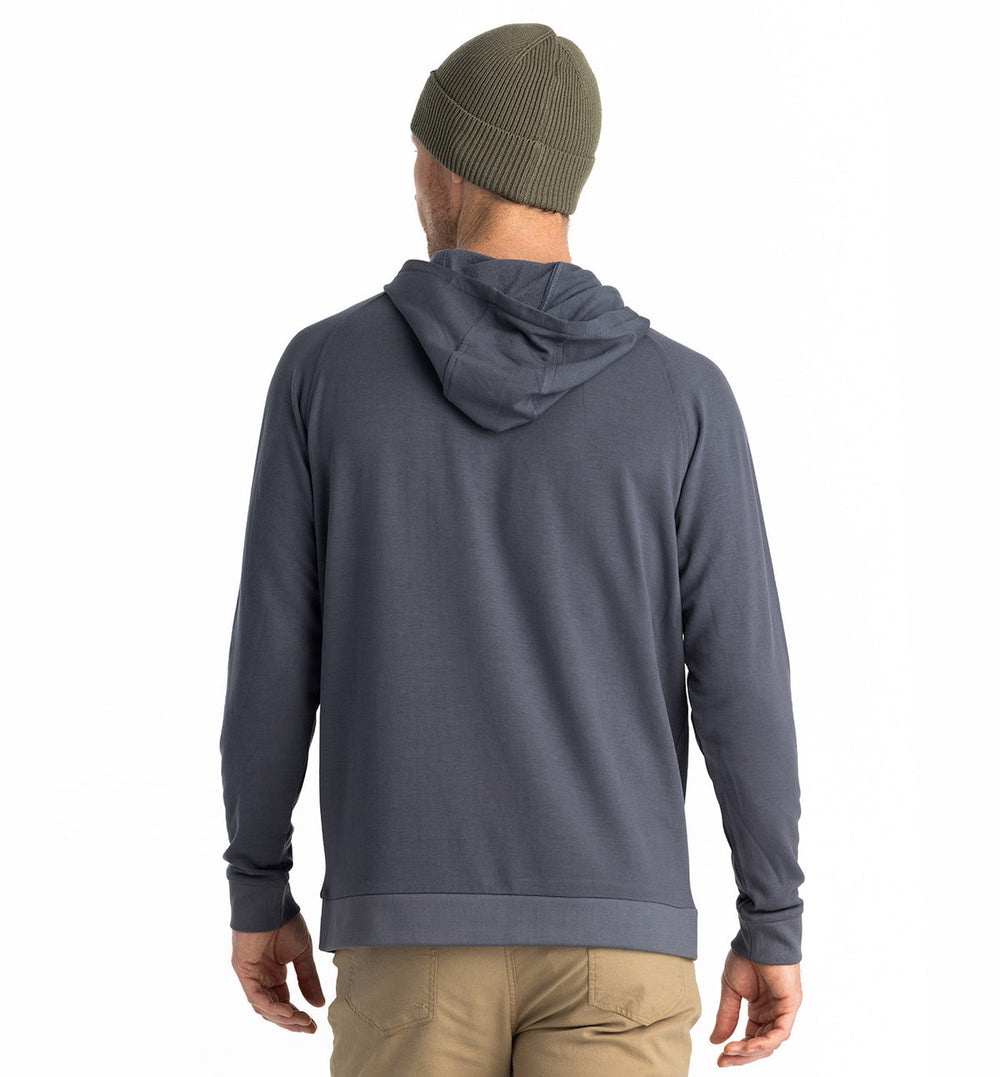 Free Fly Men's Bamboo Lightweight Fleece Hoodie - STORM CLOUD - Sun Diego Boardshop