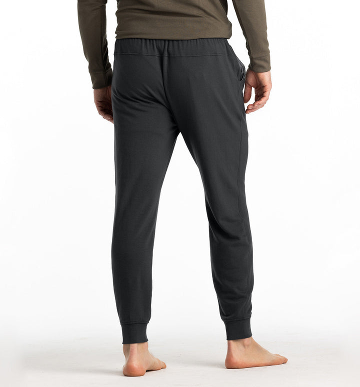 Free Fly Bamboo Lightweight Fleece Jogger - Black Sand