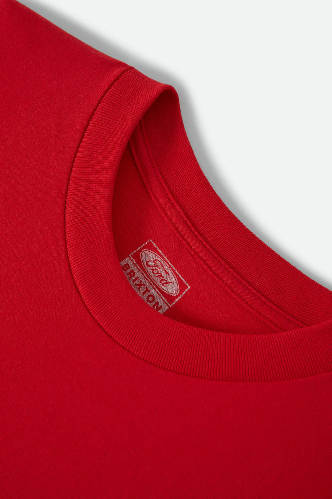 Brixton Men's Ford 4x4 Chrome T-Shirt - Rangoon Red - Sun Diego Boardshop