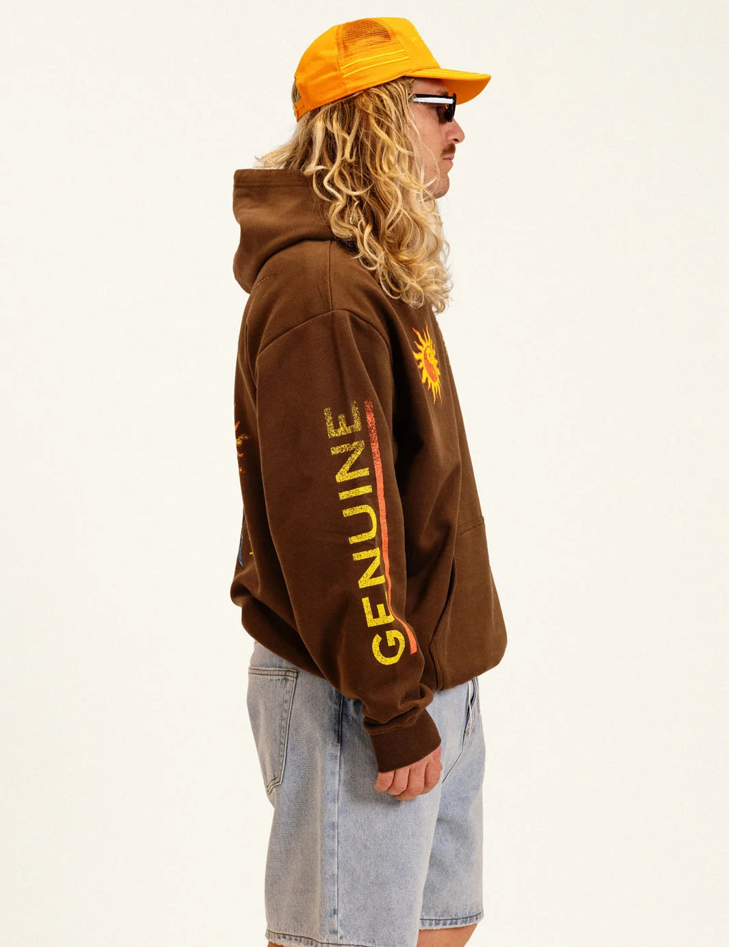 Duvin Men's Sailfish Hoodie - Brown - Sun Diego Boardshop