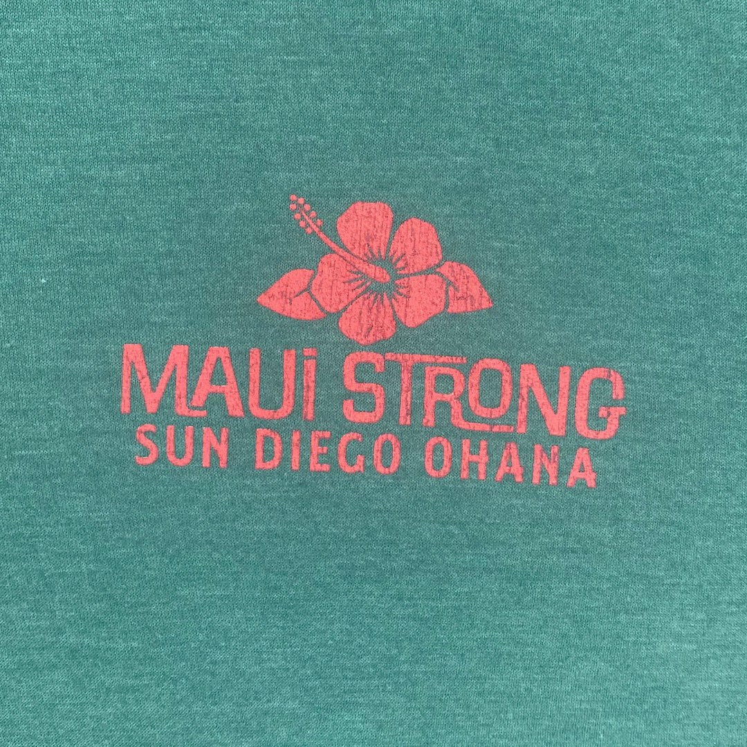 Sun Diego Maui Strong Fundraiser Tee - Cactus Heather - Sun Diego Boardshop