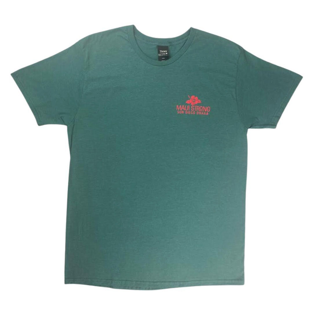 Sun Diego Maui Strong Fundraiser Tee - Cactus Heather - Sun Diego Boardshop