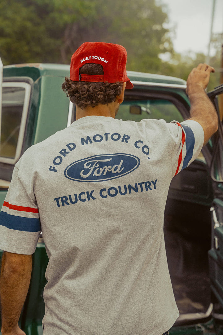 Brixton Ford Truck Country Jersey - Heather Grey