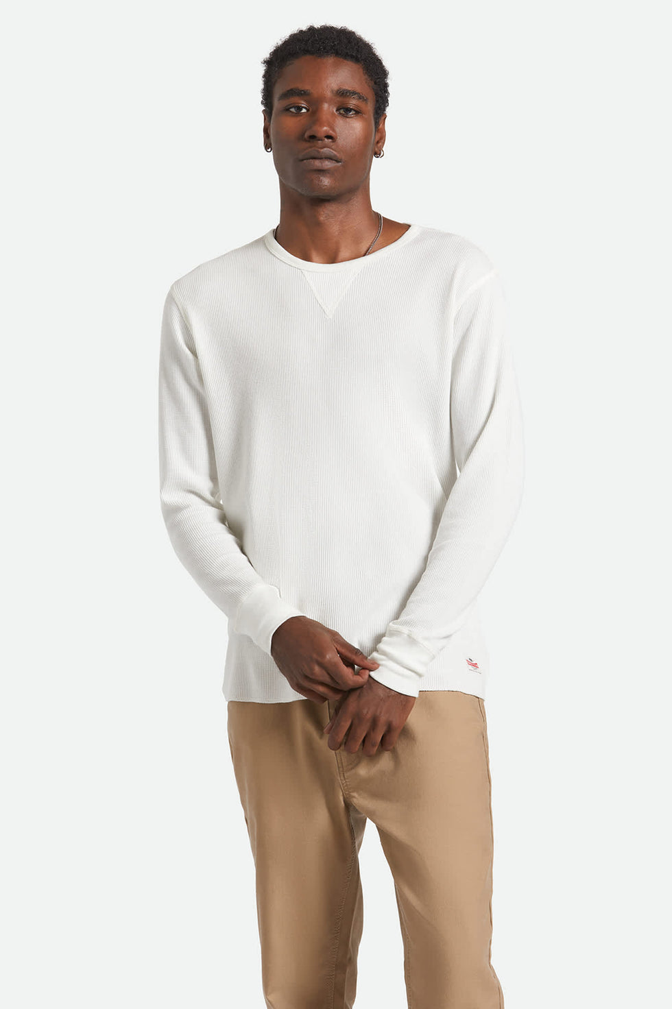 Brixton Altered Threads Thermal - Off White