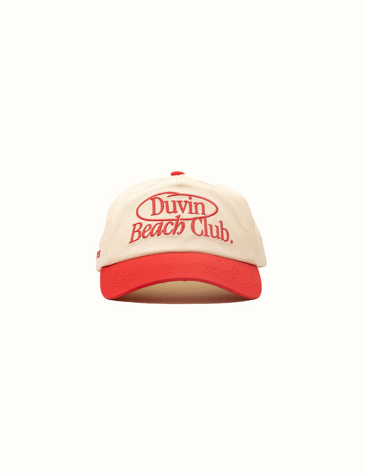 Duvin MEMBERS ONLY HAT - RED - Sun Diego Boardshop