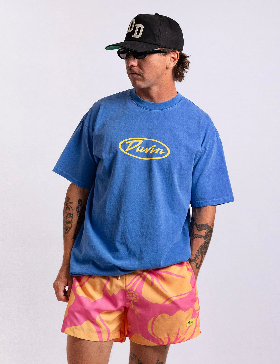 Duvin Men's Paradise Swim Short - Pink - Sun Diego Boardshop