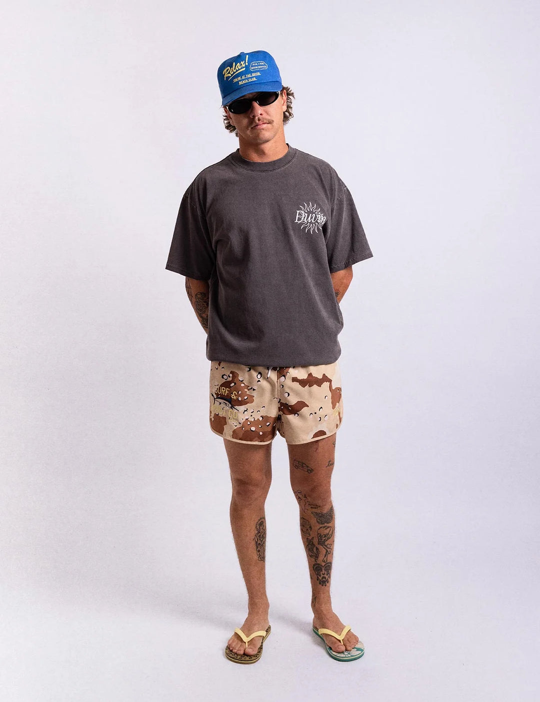 Duvin Men's Skinny Dippin Tee - Black - Sun Diego Boardshop
