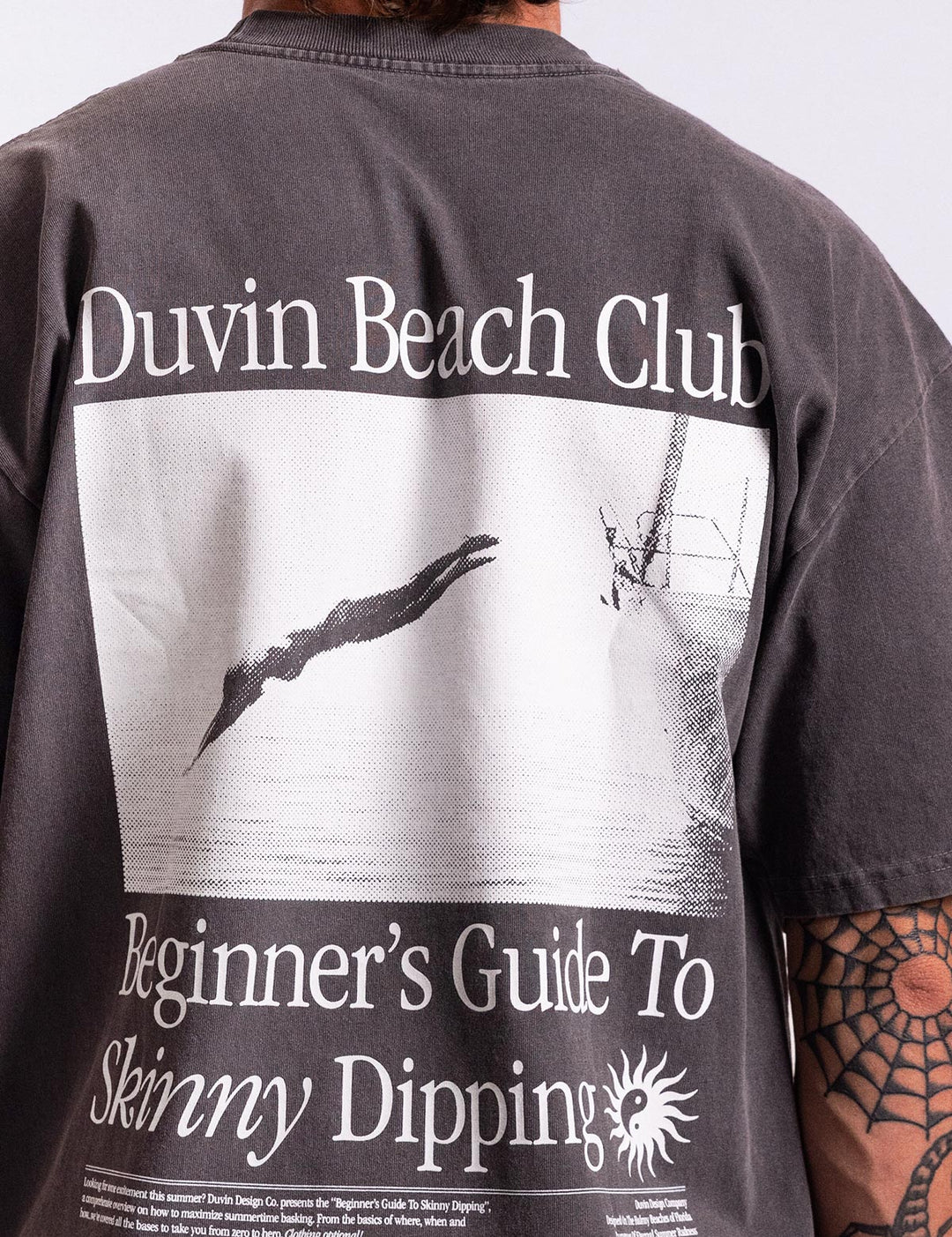 Duvin Men's Skinny Dippin Tee - Black - Sun Diego Boardshop