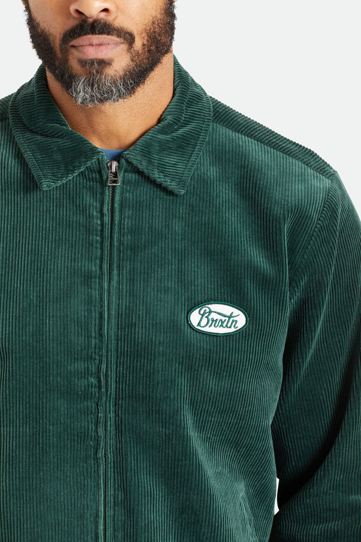 Utopia Men's Jacket - Emerald - Sun Diego Boardshop