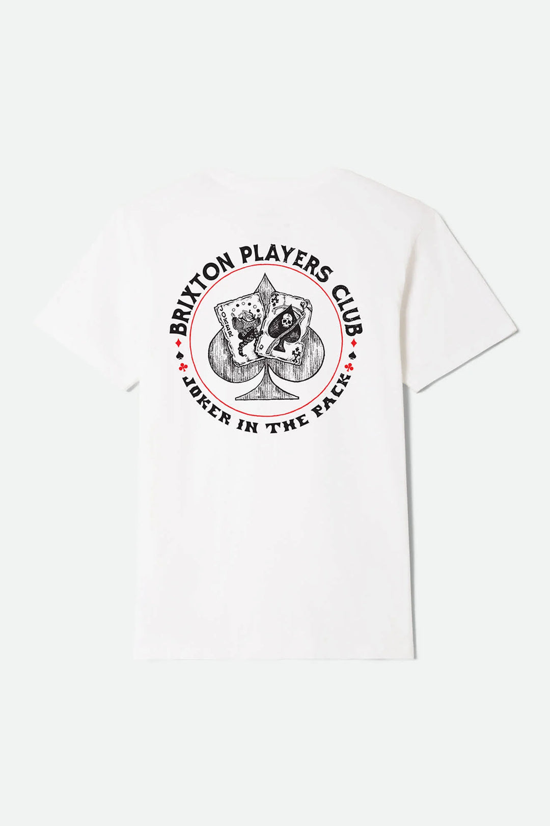 Brixton Men's Vanguard Short Sleeve Standard T-Shirt - White - Sun Diego Boardshop