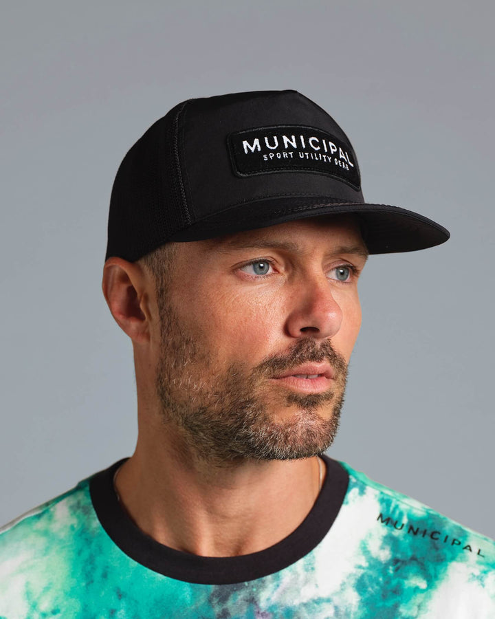 Municipal 4:AM Club Neighborhood Hat - BLACK - Sun Diego Boardshop