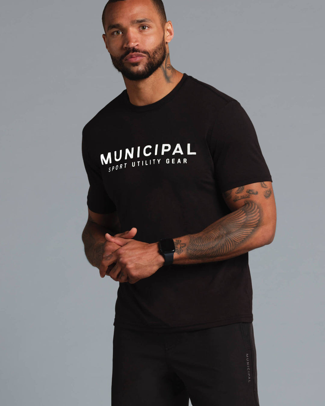 Municipal 4:AM Club T-Shirt - BLACK/WHITE - Sun Diego Boardshop