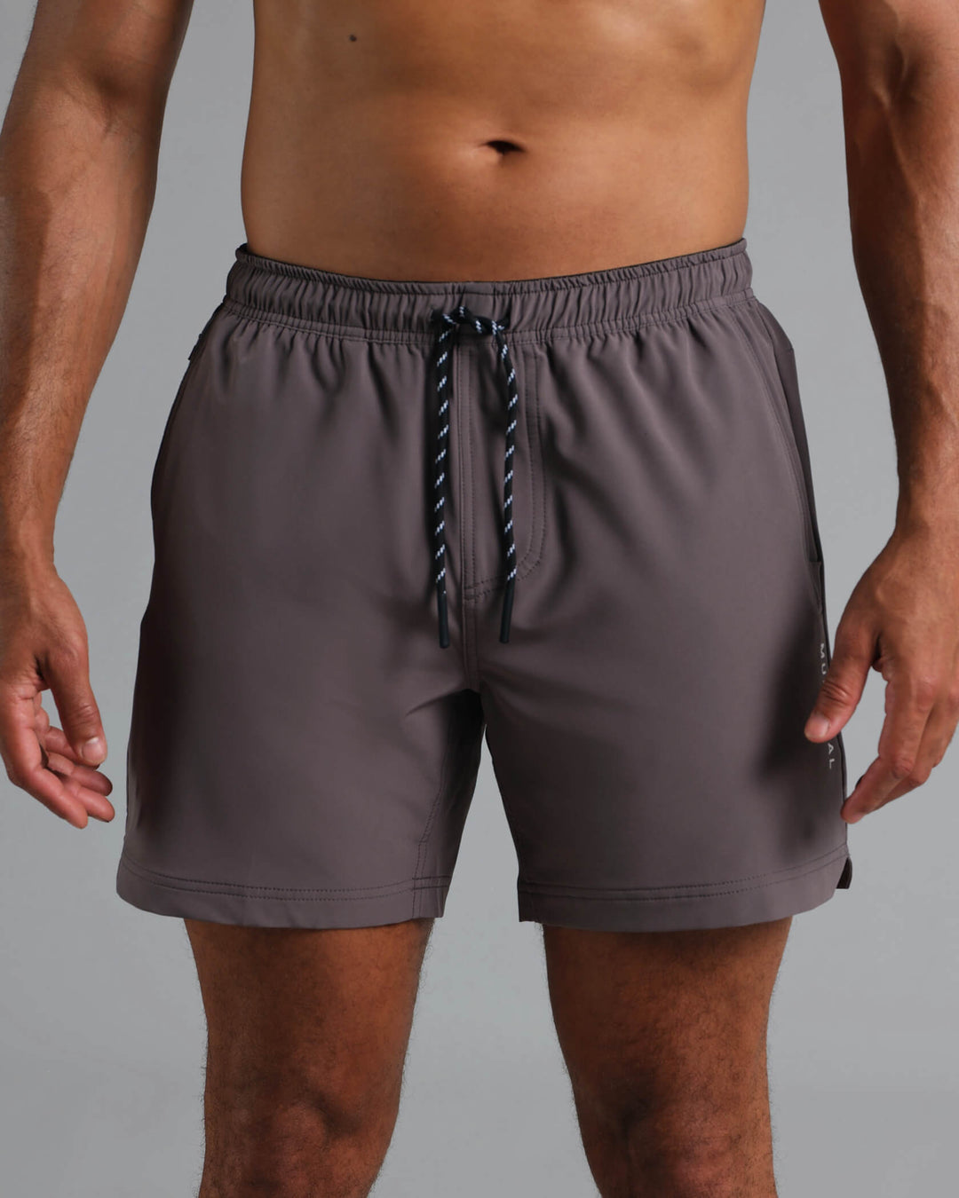 Municipal 4:AM Club Training Shorts - CHARCOAL - Sun Diego Boardshop