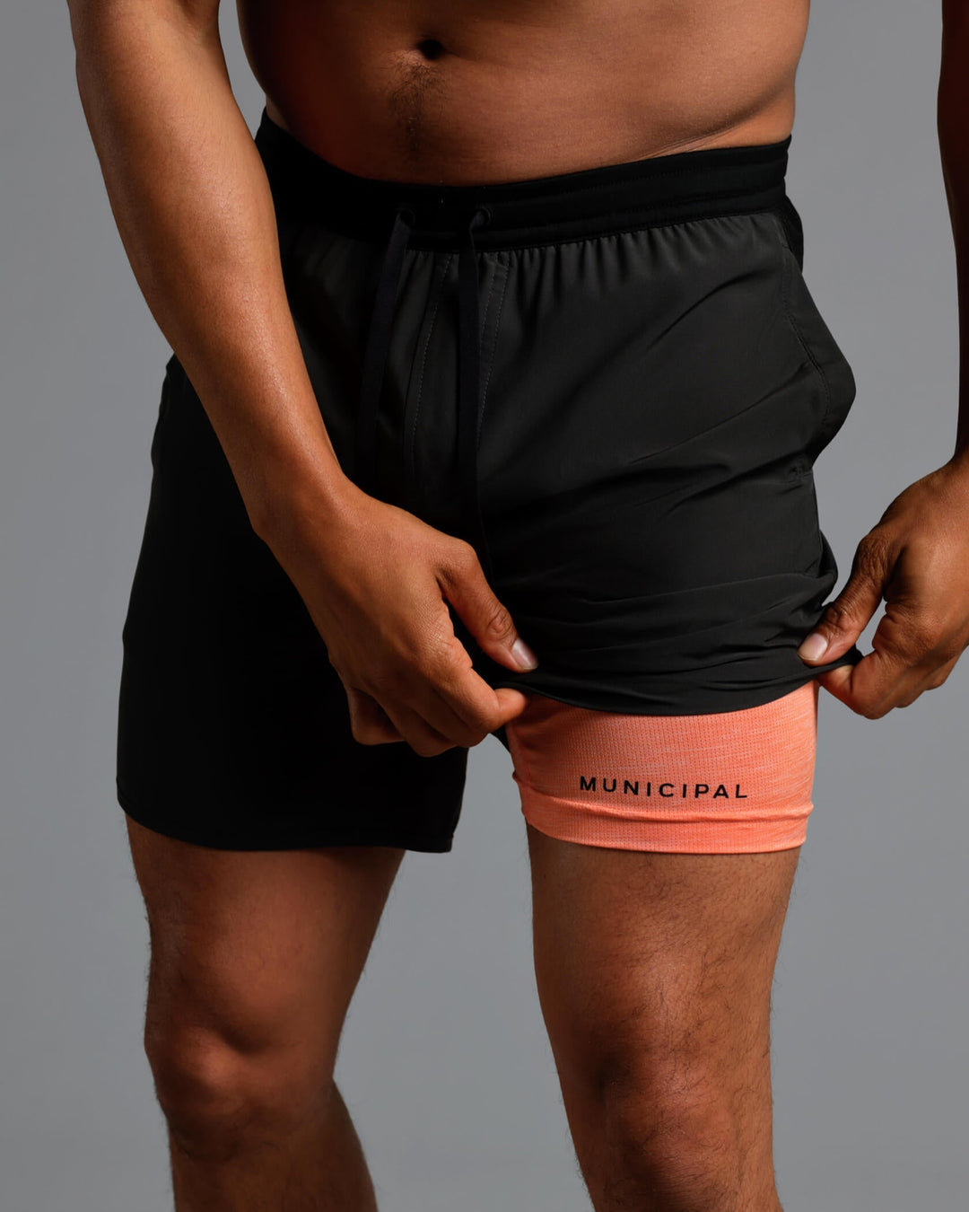 Municipal Daybreak Lined Shorts - ASPHALT - Sun Diego Boardshop