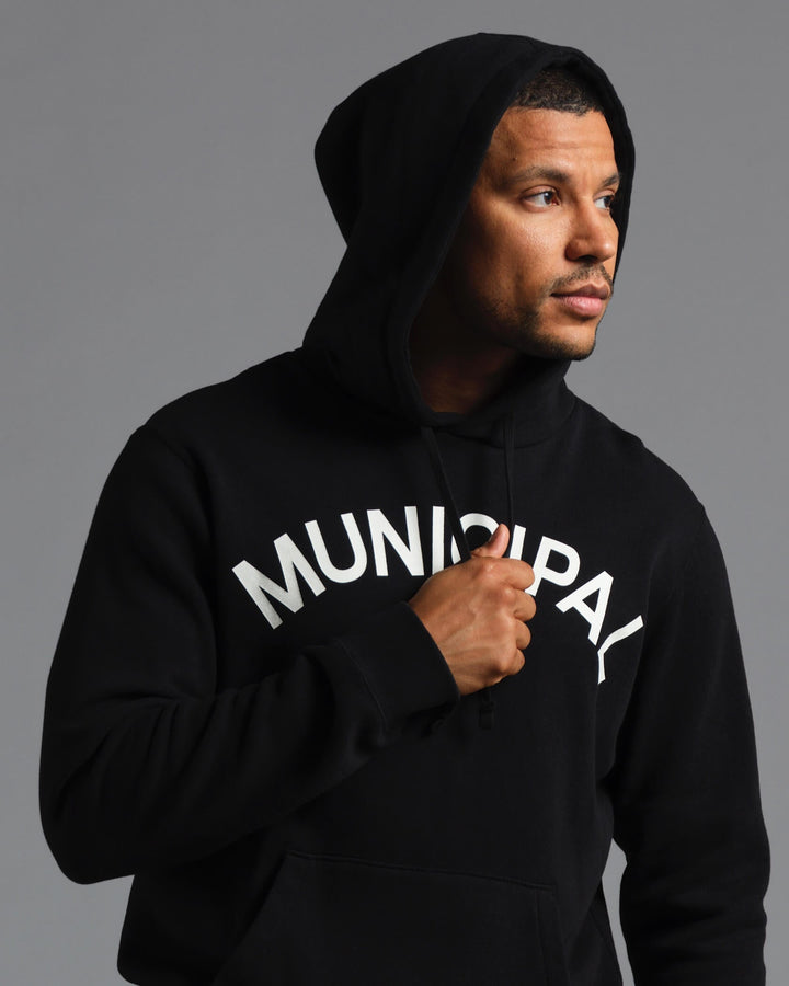 Municipal Origin 300 Hoodie - BLACK/NATURAL - Sun Diego Boardshop