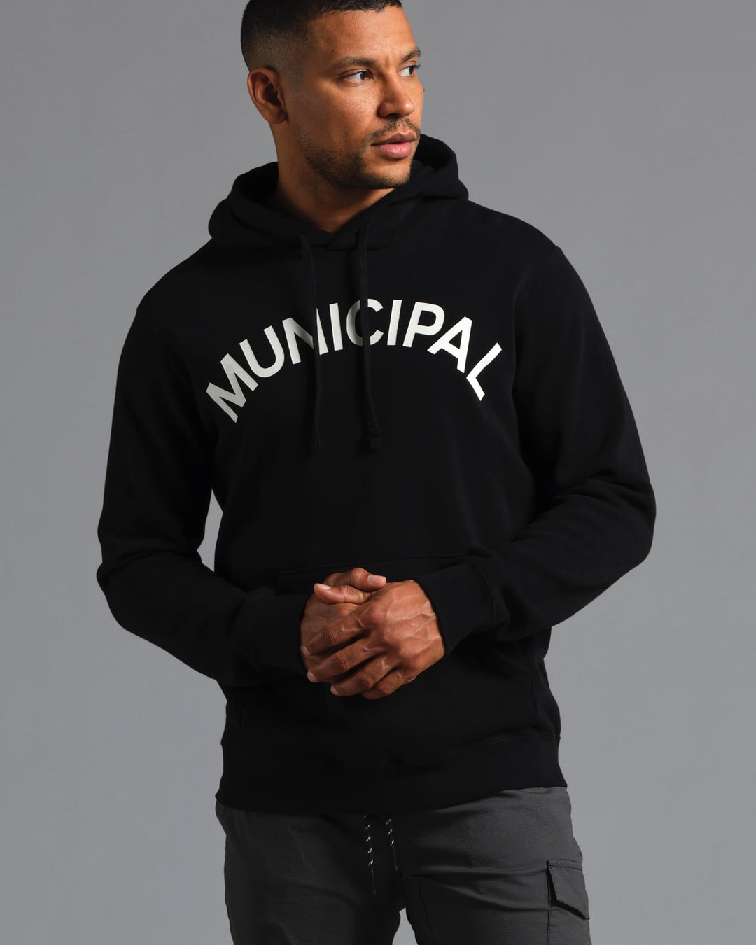 Municipal Origin 300 Hoodie - BLACK/NATURAL - Sun Diego Boardshop