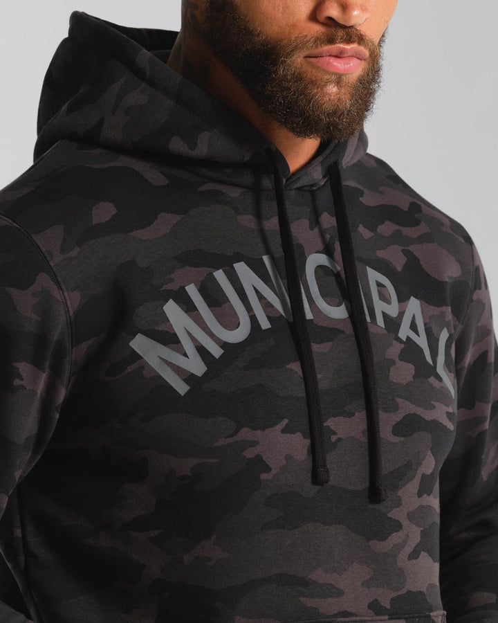 Municipal Men's M.OG-330 Hoodie - Night Camo/Charcoal