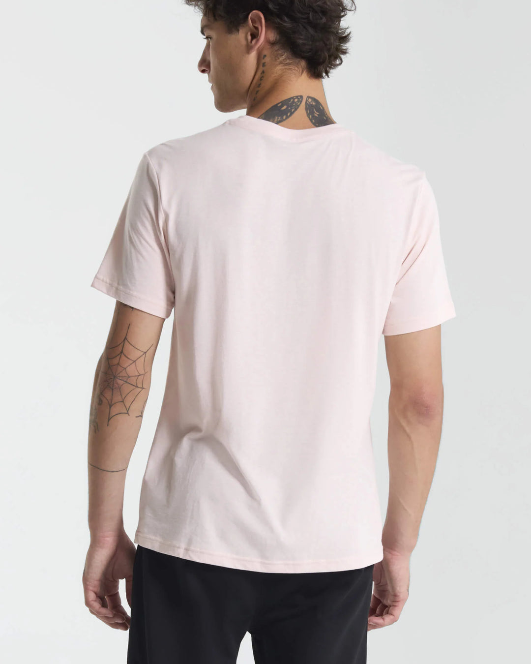 Municipal Men's M.OG-SuperBlend T-Shirt - Blush Heather/White
