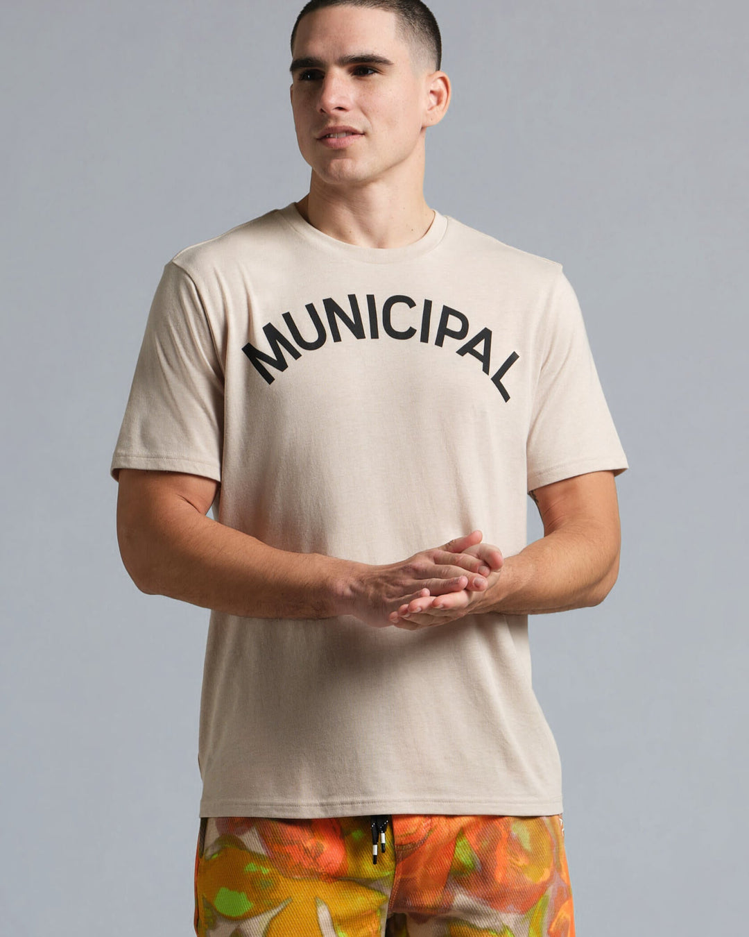 Municipal Origin SuperBlend T-Shirt - STONE - Sun Diego Boardshop