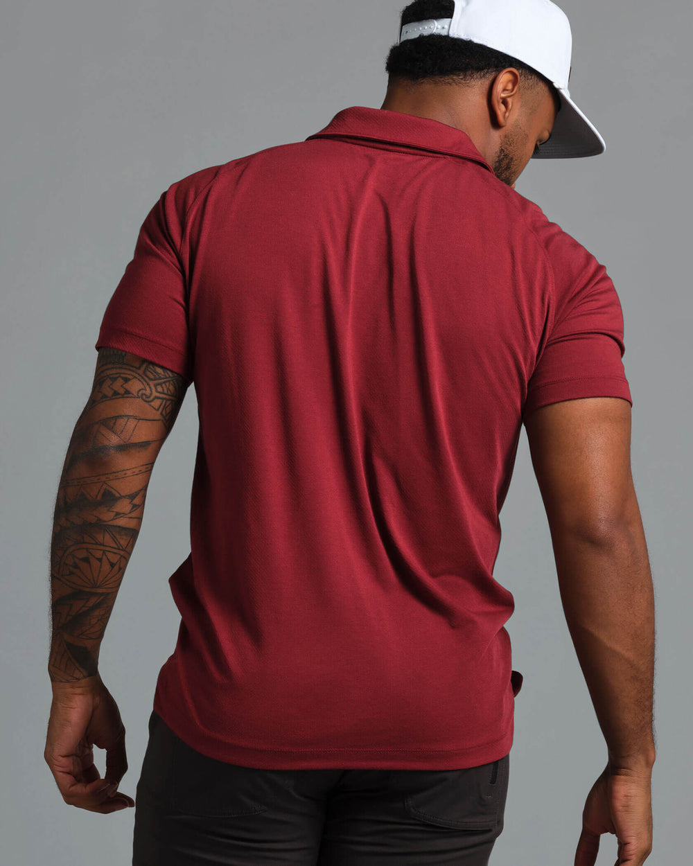 Municipal Sport Tech Polo - CARDINAL - Sun Diego Boardshop
