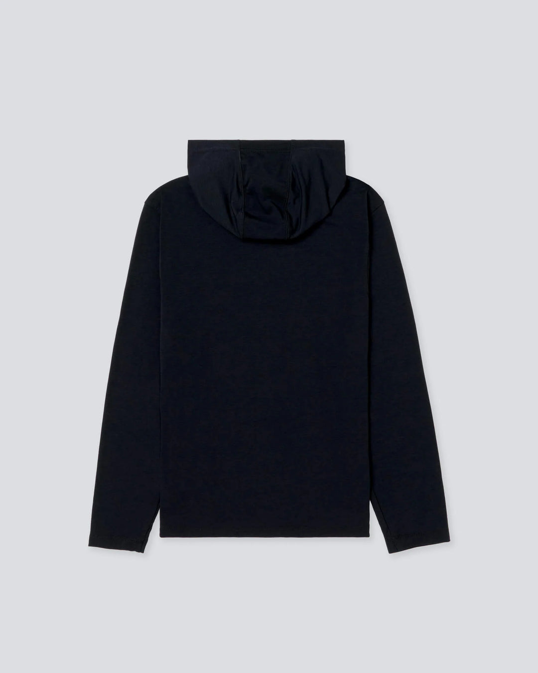 Municipal Men's Sport Utility LS Hooded T-Shirt - Black