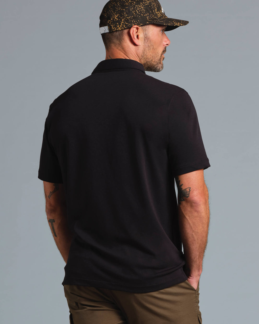 Municipal Sportcross Polo - BLACK - Sun Diego Boardshop