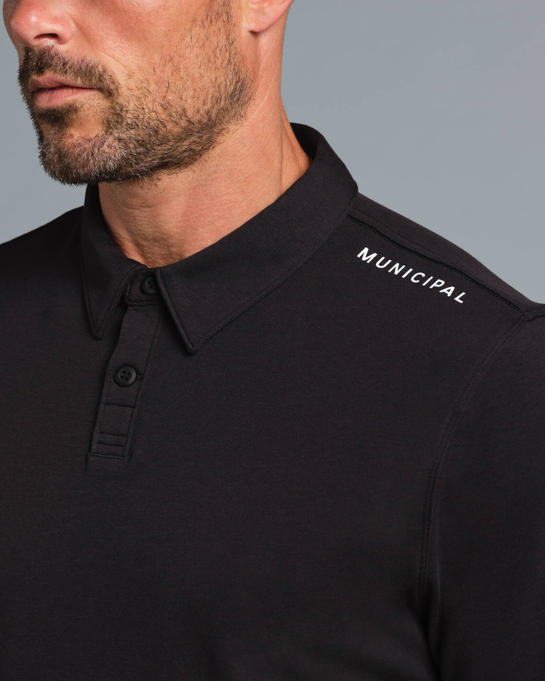 Municipal Sportcross Polo - BLACK - Sun Diego Boardshop