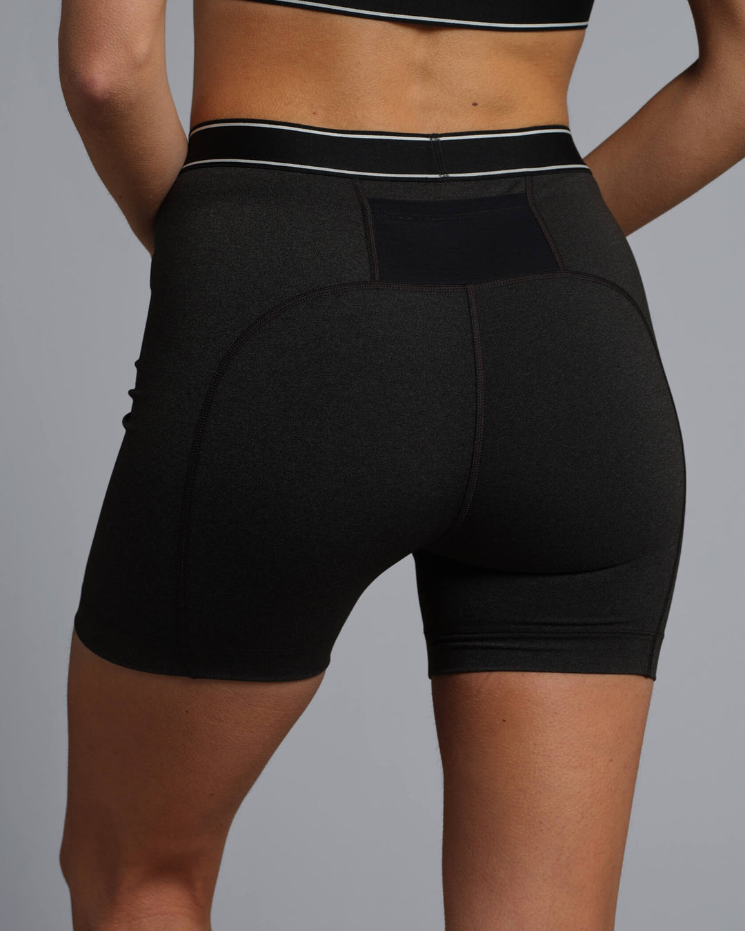 Municipal Women's Motivate Bike Shorts - ASPHALT - Sun Diego Boardshop