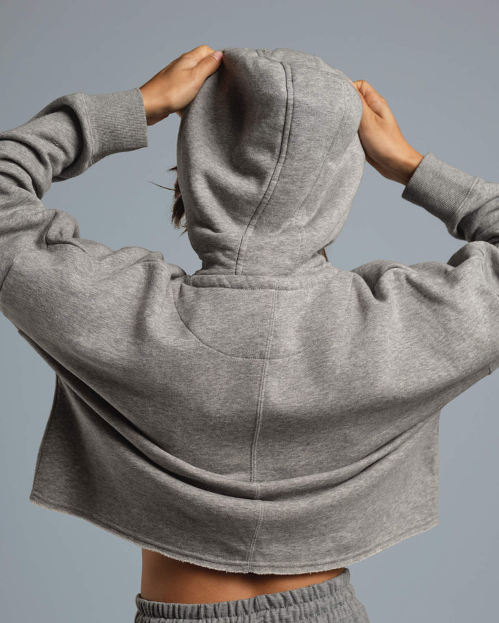 Municipal Women's Origin Hoodie - ATHLETIC GRAY/BLACK - Sun Diego Boardshop