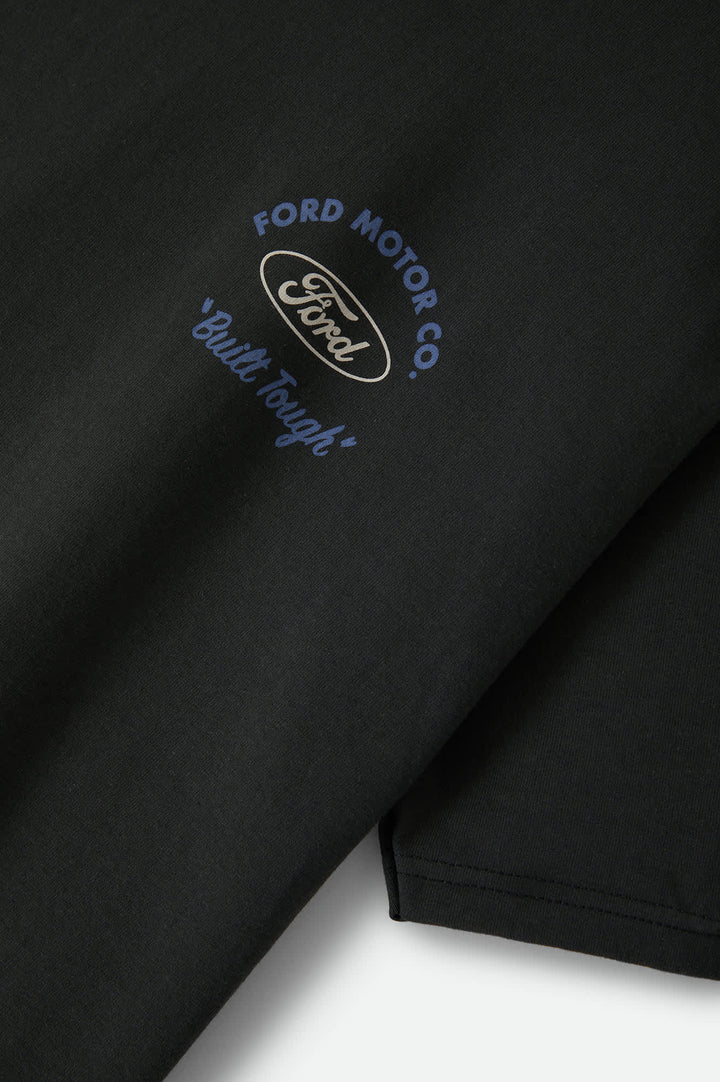 Brixton Men's Ford Built Tough 4x4 T-Shirt - Burnt Rubber - Sun Diego Boardshop