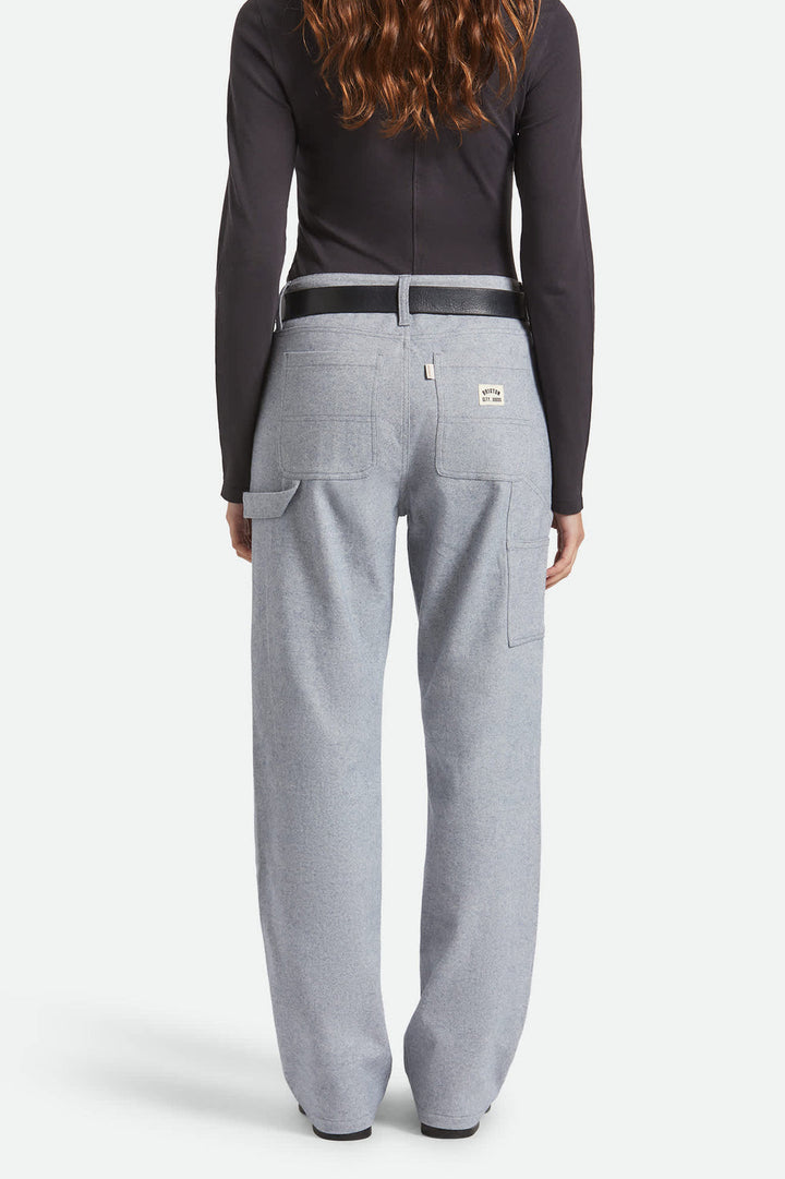 Brixton Essex Patched Painter Pant - Brushed Blue - Sun Diego Boardshop