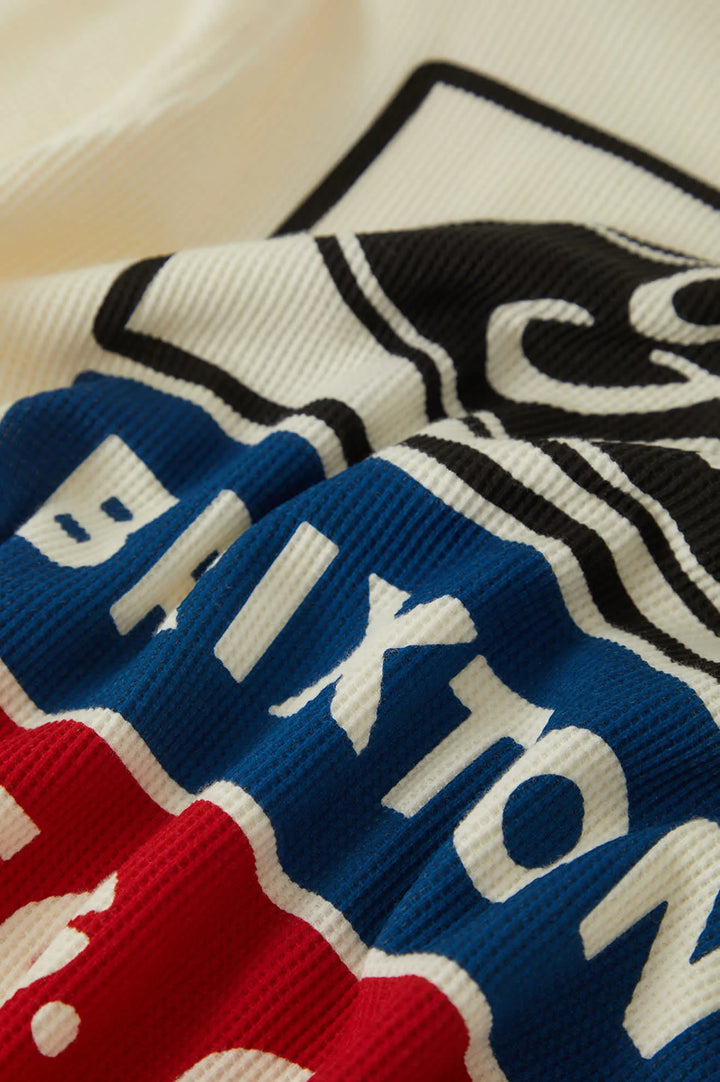 Brixton Men's Ford Service Dept Waffle T-Shirt - Wimbledon White - Sun Diego Boardshop