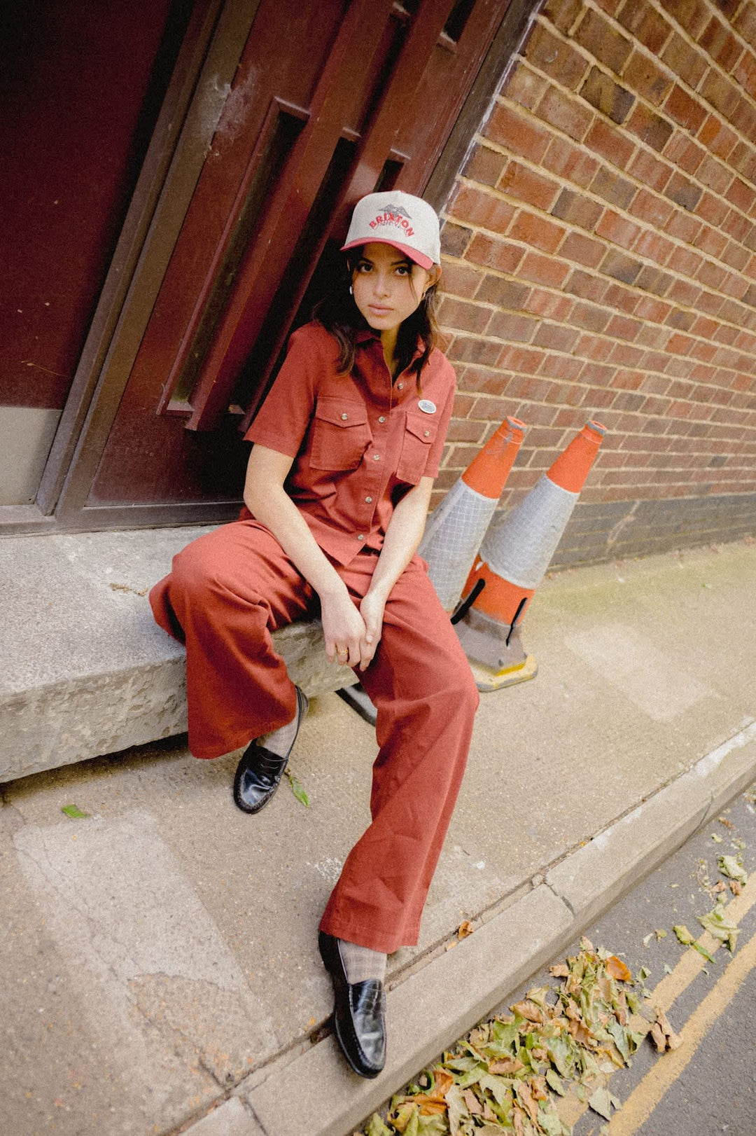 Brixton Women's Lounge Pant - Dark Brick - Sun Diego Boardshop
