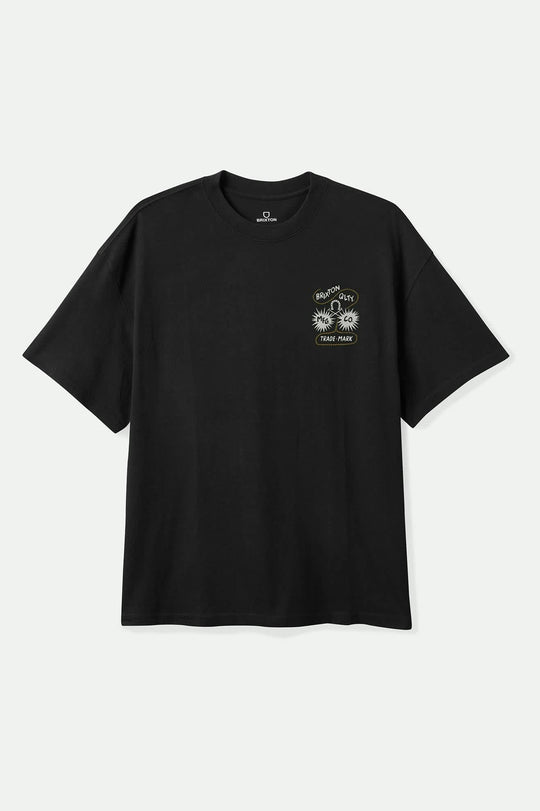 Brixton Remo S/S Tailored T-Shirt - BLACK - Sun Diego Boardshop