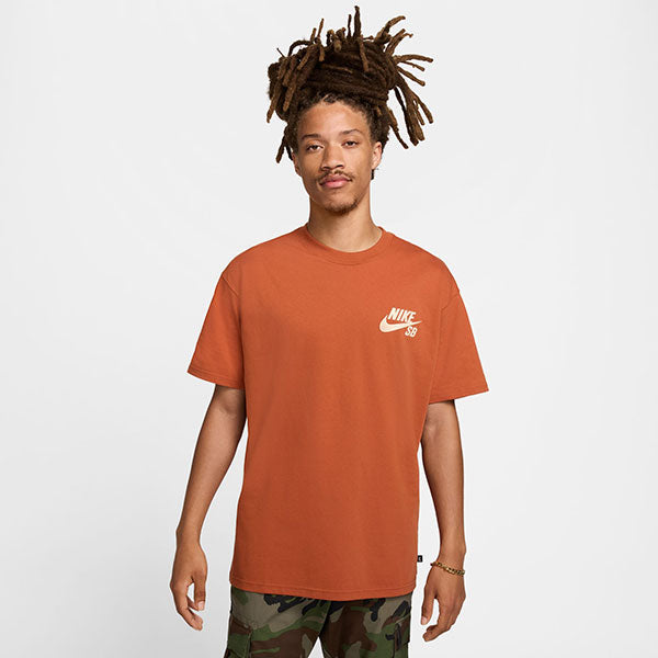 Nike Logo Skate T-Shirt - DARK RUSSET - Sun Diego Boardshop